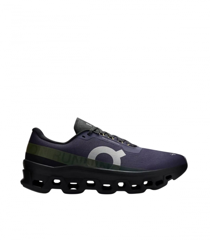 On Running - Zapatillas Negras para Hombre - Cloudmonster