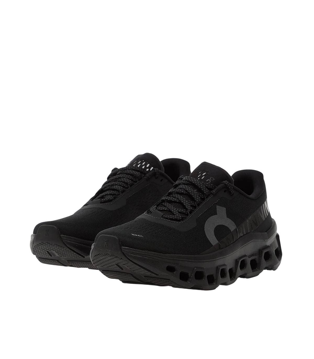On Running - Zapatillas Negras para Hombre - Cloudmonster