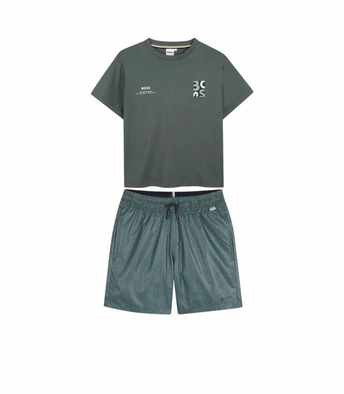 Boss - Conjunto Verde para Niño