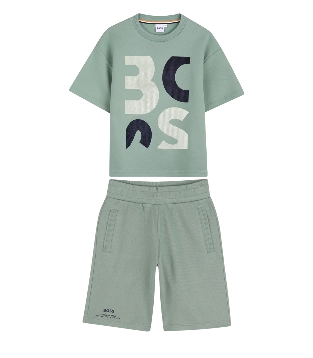 Boss - Conjunto Verde para Niño