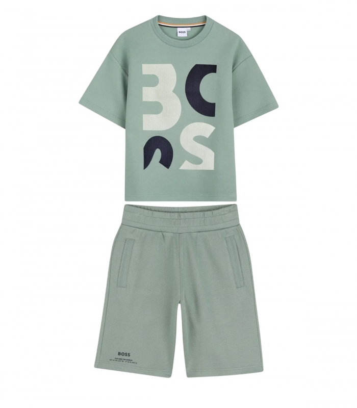 Boss - Conjunto Verde para Niño