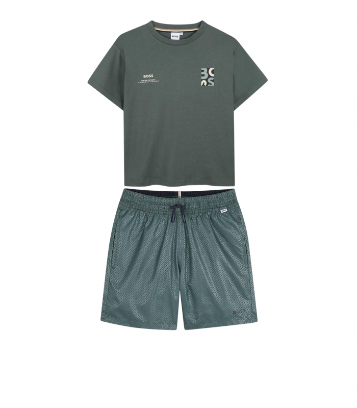 Boss - Conjunto Verde para Niño