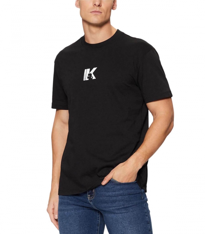 KARL LAGERFELD - CAMISETA para Hombre Negra - REG SS