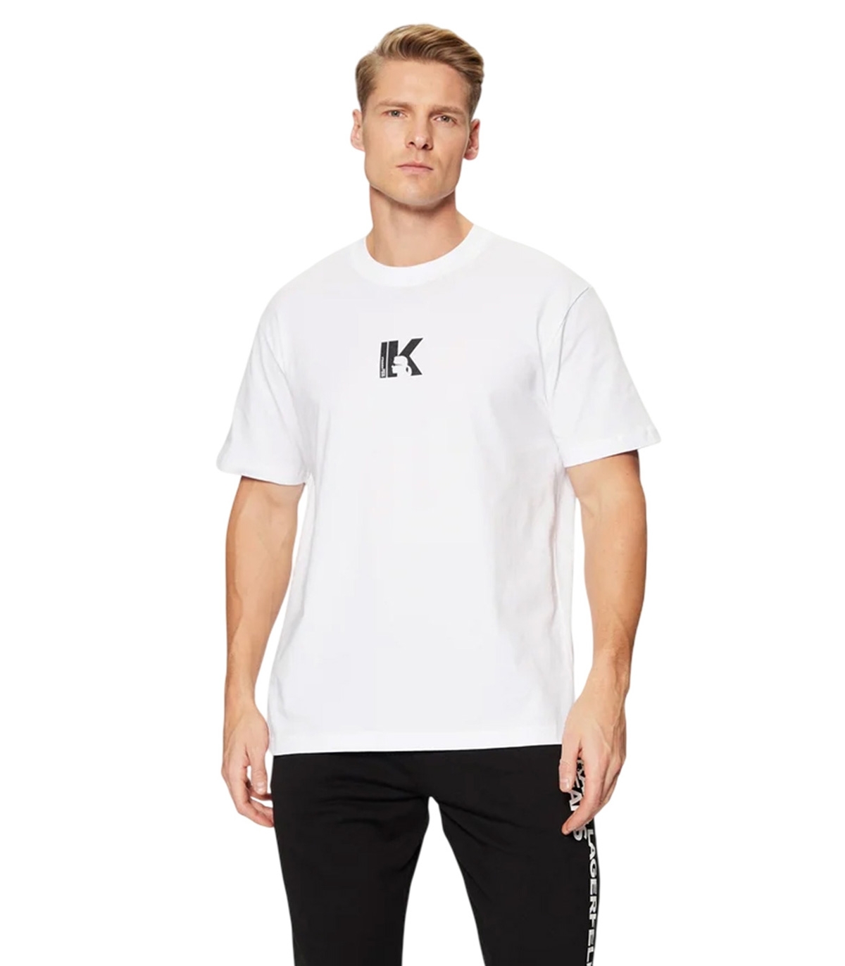 Karl Lagerfeld - Camiseta Blanca para Hombre