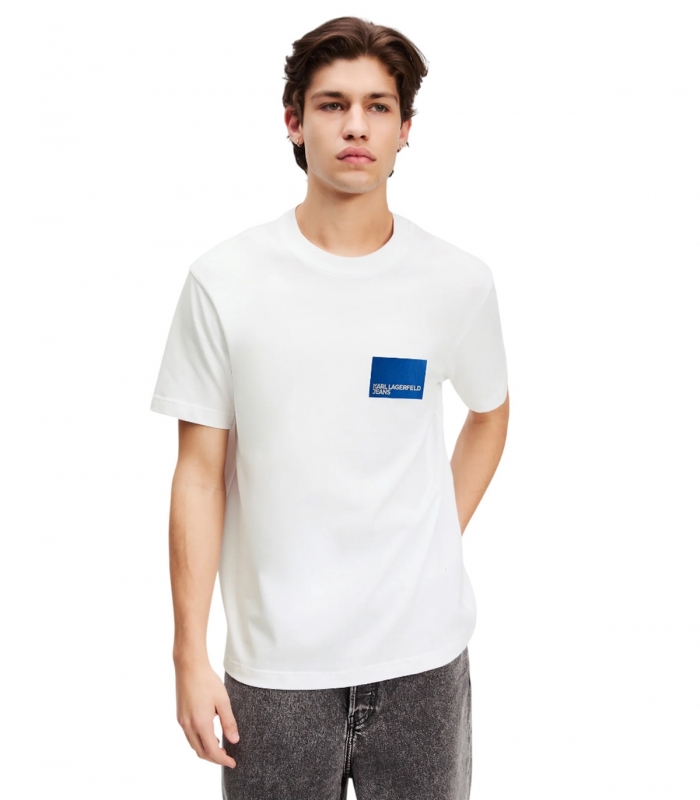 Karl Lagefeld - Camiseta Blanca para Hombre