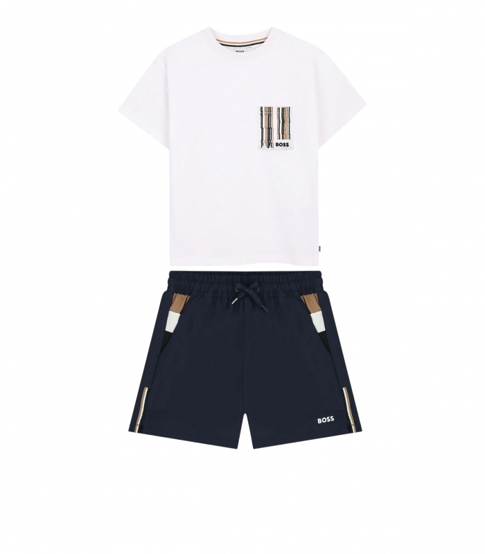 Boss - Conjunto Blanco para Niño