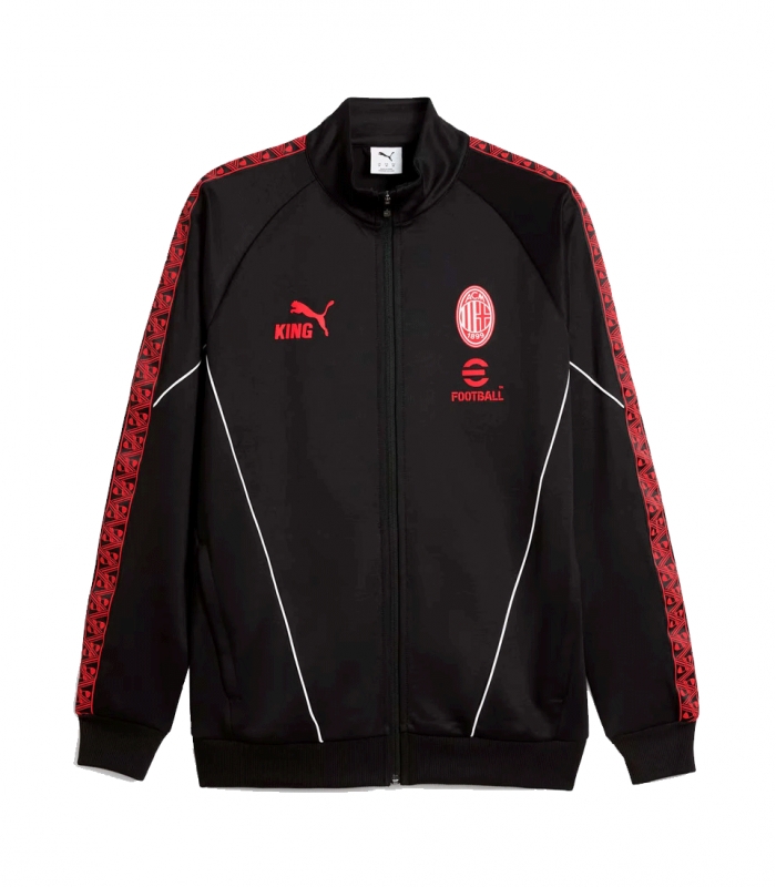 Puma - Chaqueta Negra para Hombre - A.C. Milan