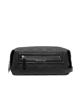 Michael Kors - Bolso Negro Unisex - Snap Dopp Kit