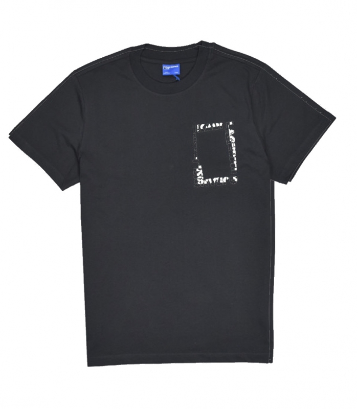 Karl Lagerfeld - Camiseta Negra para Hombre - SLIM SS FRAME