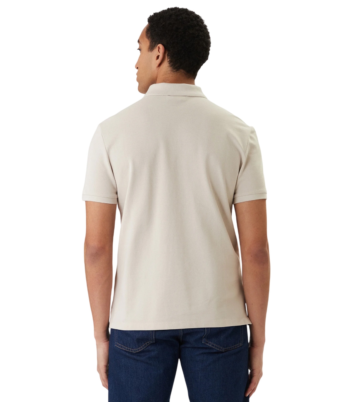 Calvin Klein - Polo Beige para Hombre - Oatmeal