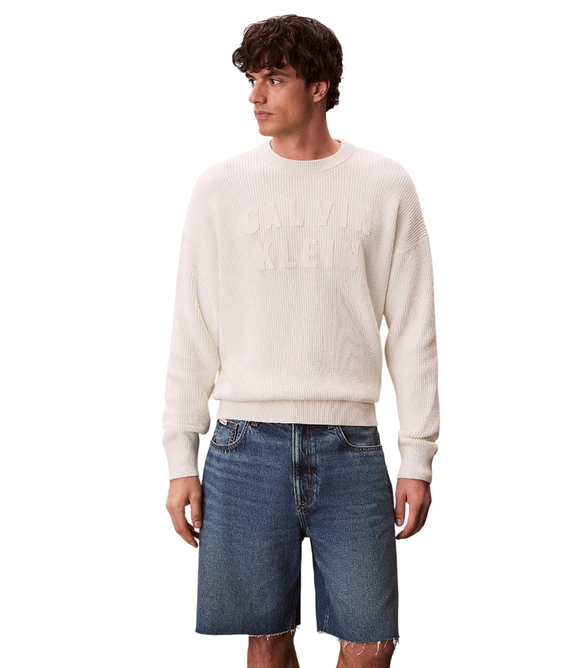 Calvin Klein - Pantalones Cortos Azules para Hombre
