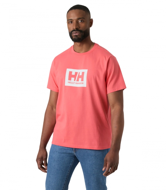 Helly Hansen - Camiseta Rosa para Hombre - Box T