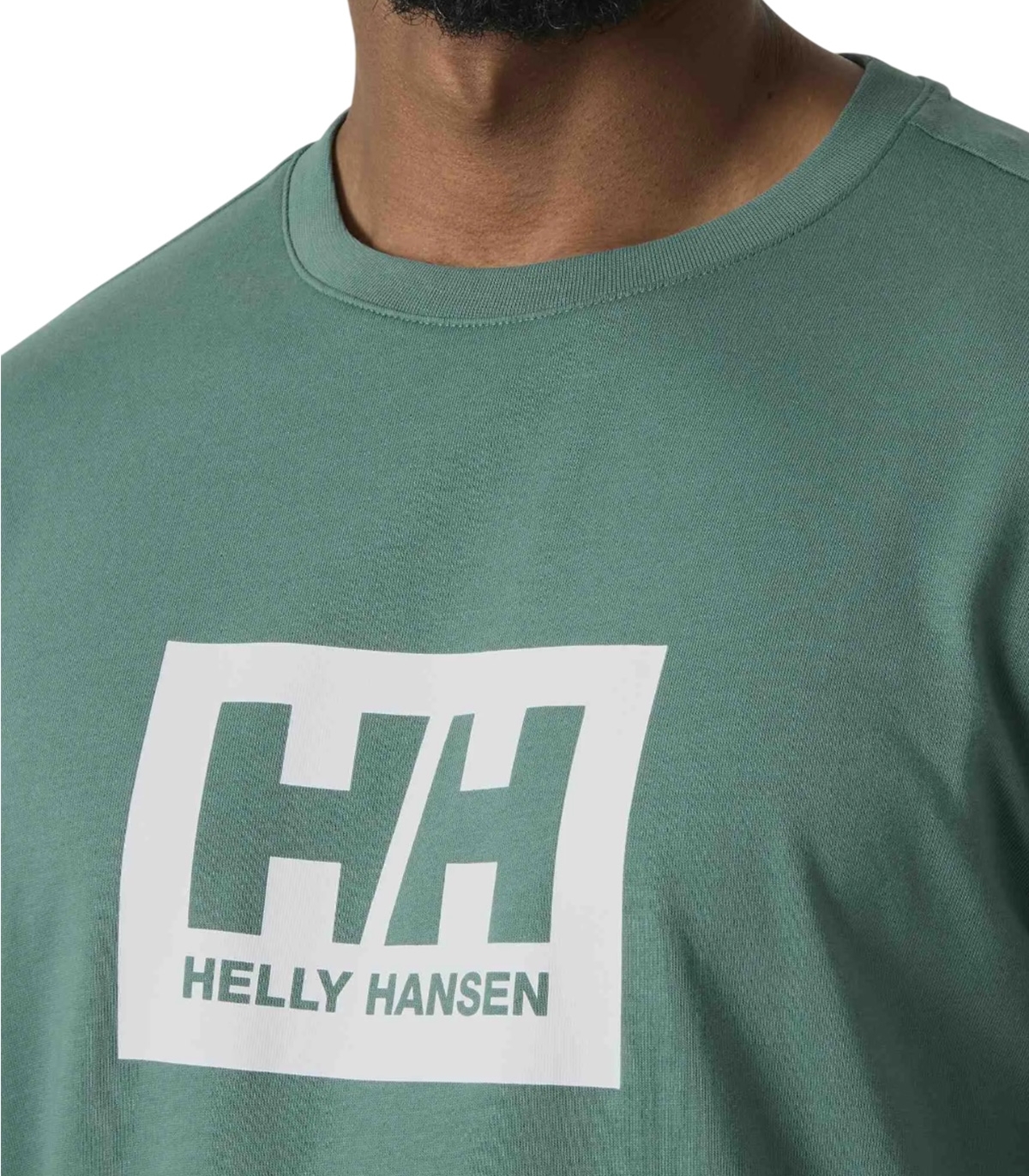 Helly Hansen - Camiseta Verde para Hombre - Box T