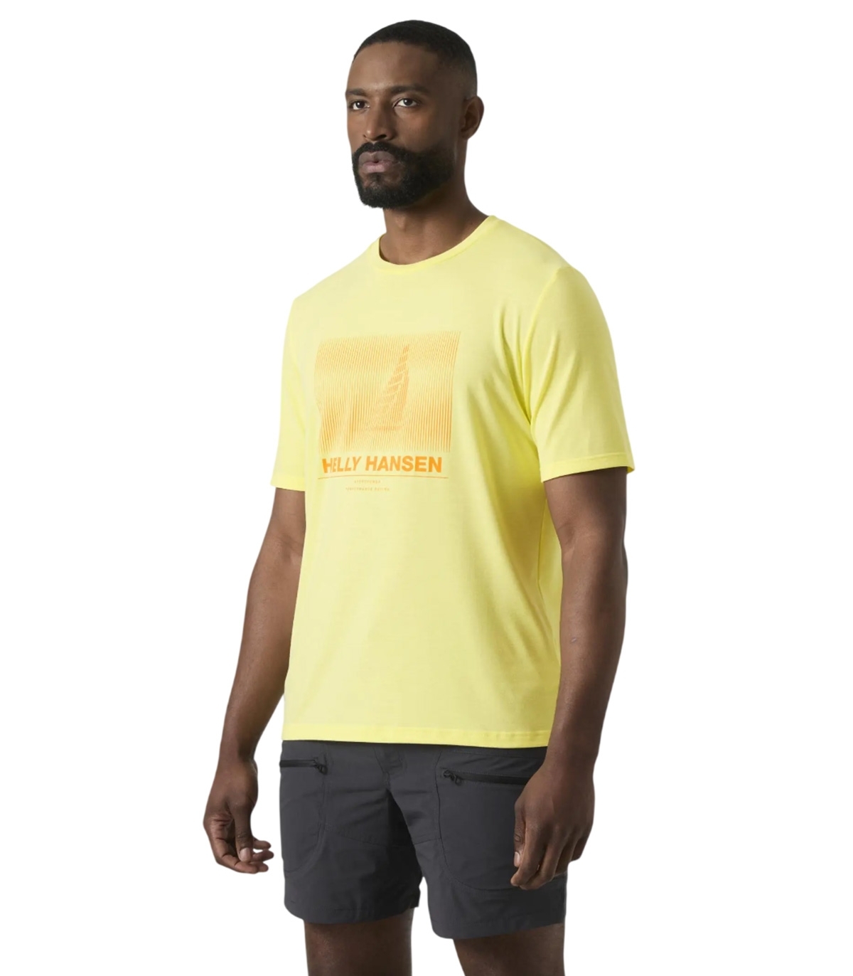 Helly Hansen - Camiseta Amarilla para Hombre