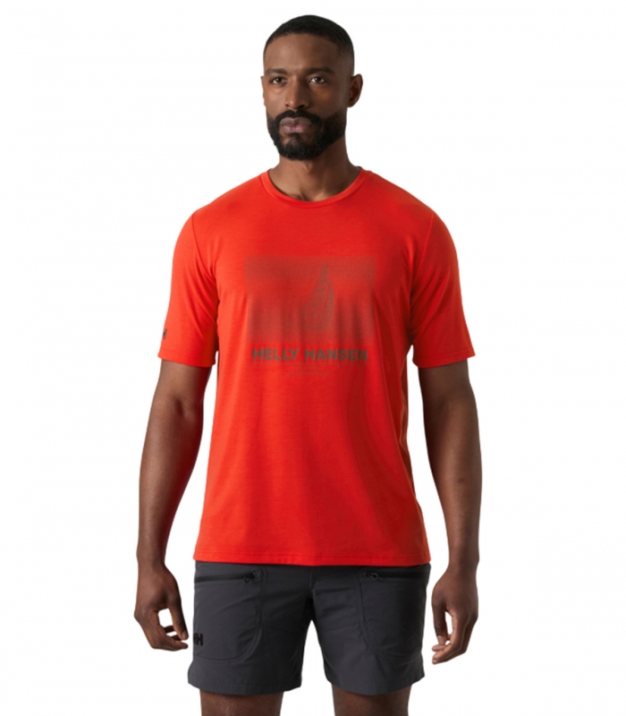 Helly Hansen - Camiseta Roja para Hombre