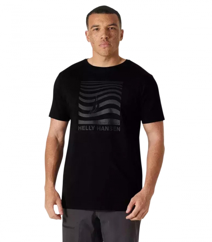 Helly Hansen - Camiseta Negra para Hombre - Shorline