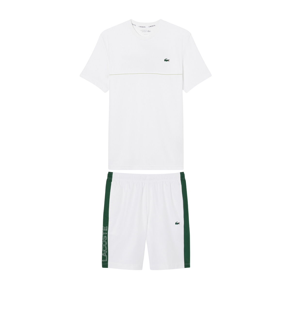 Lacoste - Conjunto Blanco para Hombre