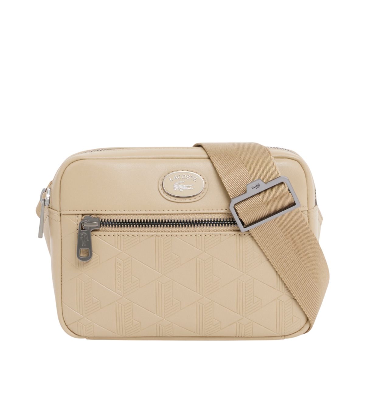 Lacoste - Bolso Beige Unisex
