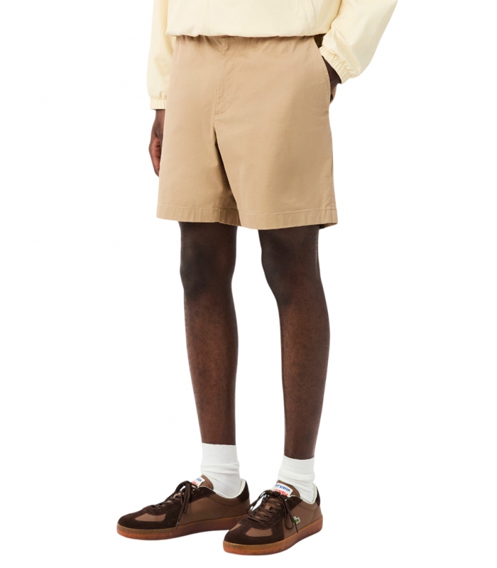 Lacoste - Pantalón Corto Beige para Hombre