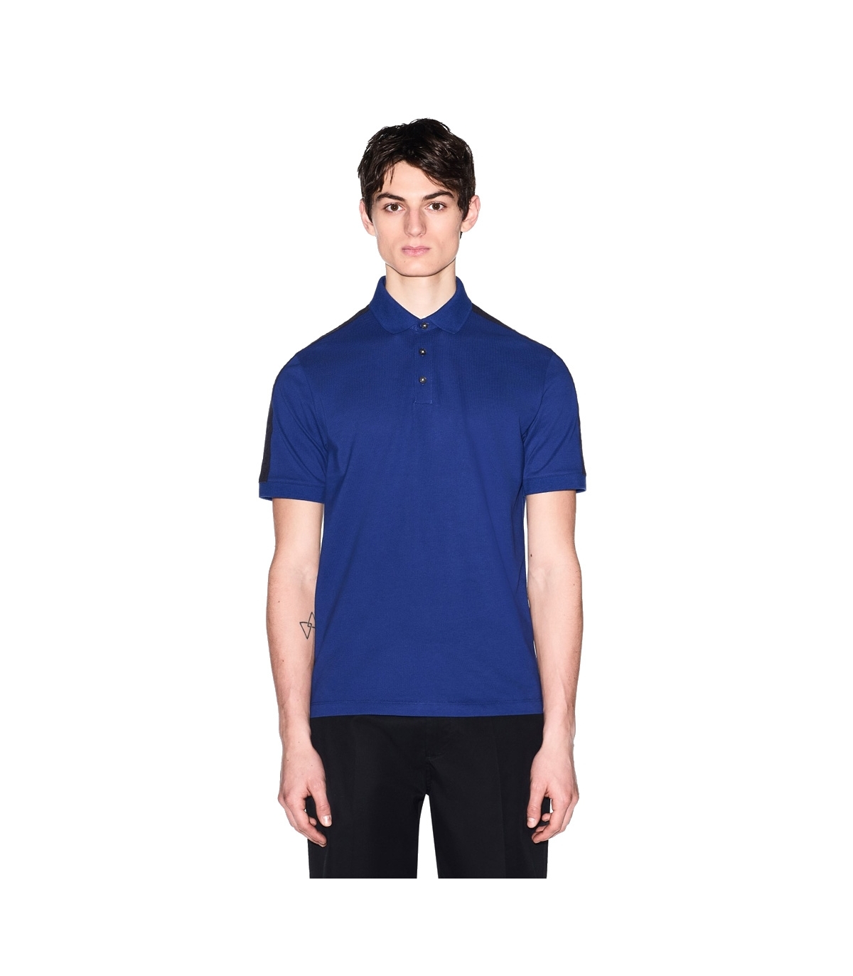 Armani Exchange - Polo Azul para Hombre - Bellwether Blue