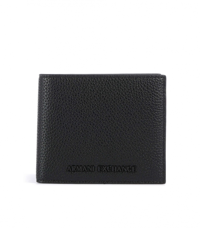Armani Exchange - Cartera Negra para Hombre