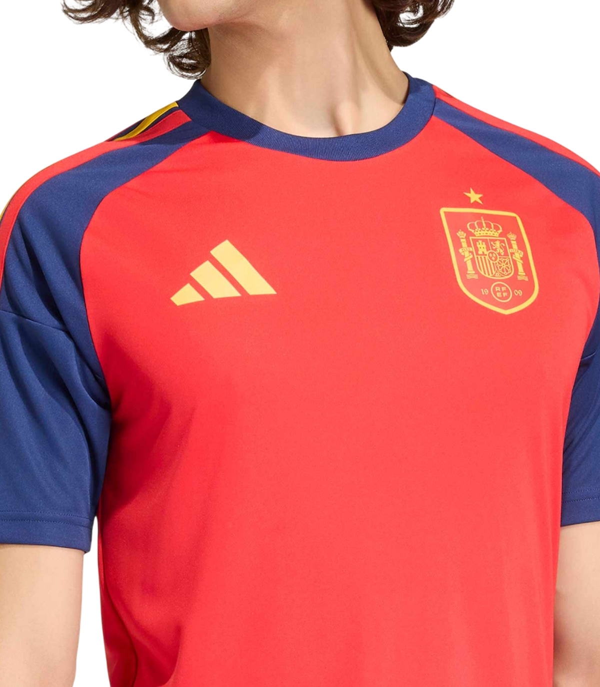 Adidas - Camiseta Roja para Hombre - España 26