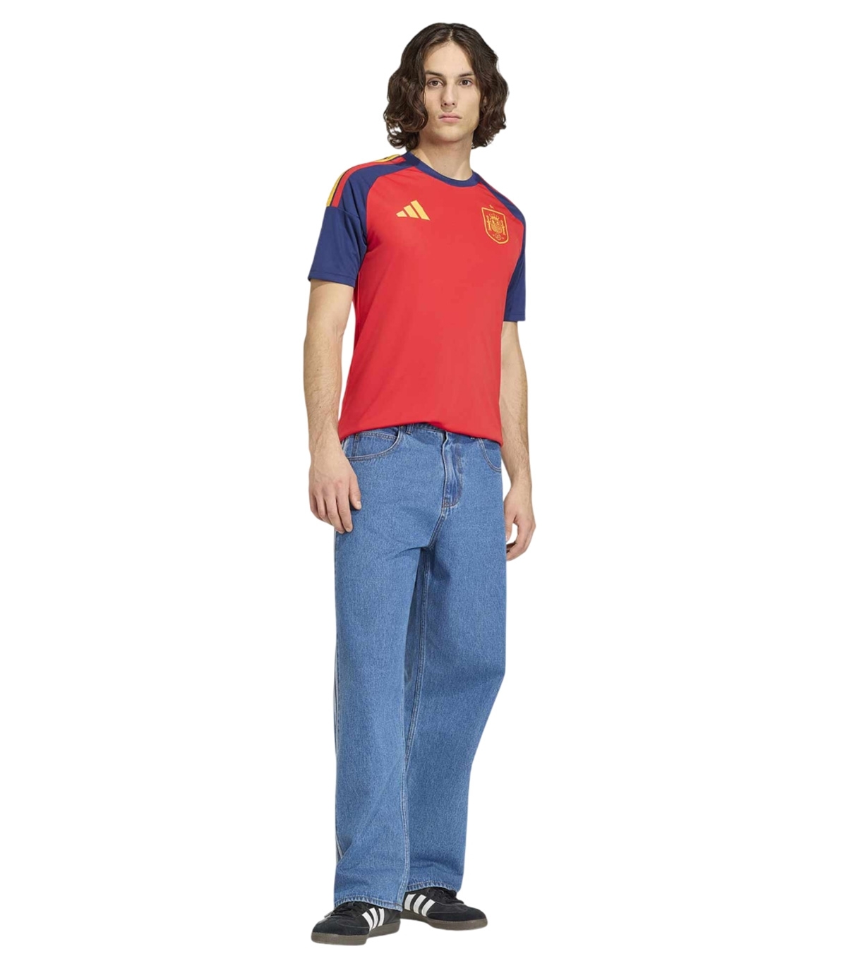 Adidas - Camiseta Roja para Hombre - España 26