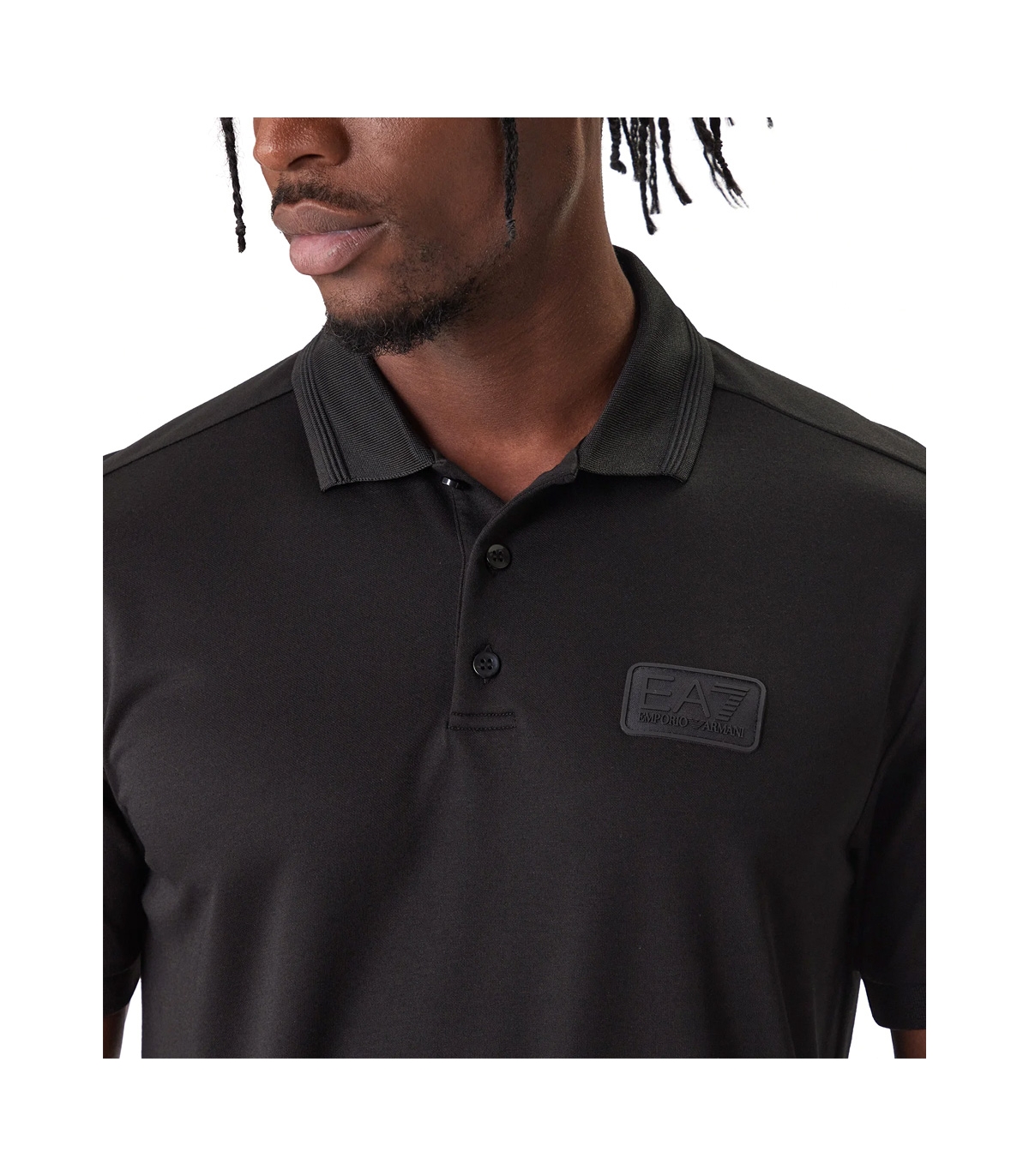 EA7 - Polo para Hombre Negro