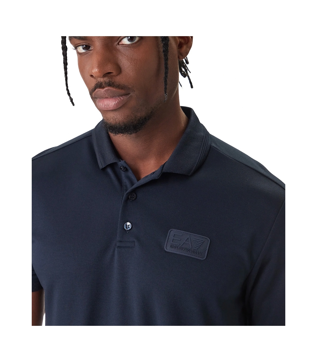 EA7 - Polo Azul para Hombre - Trainlux