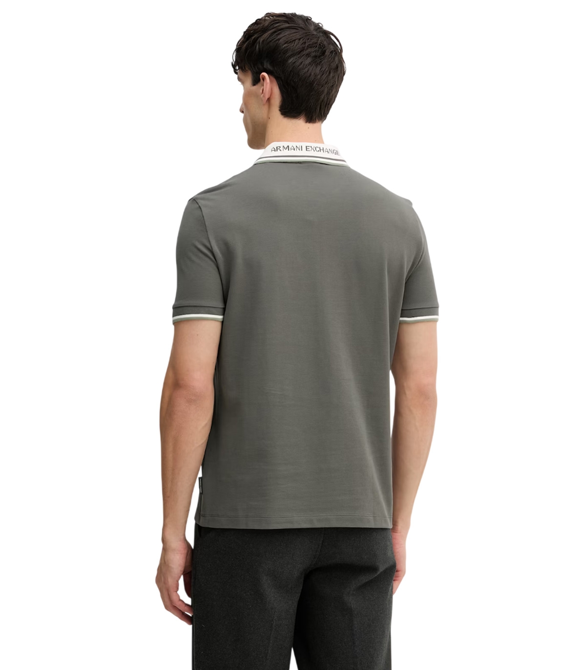 Armani Exchange - Polo Verde para Hombre