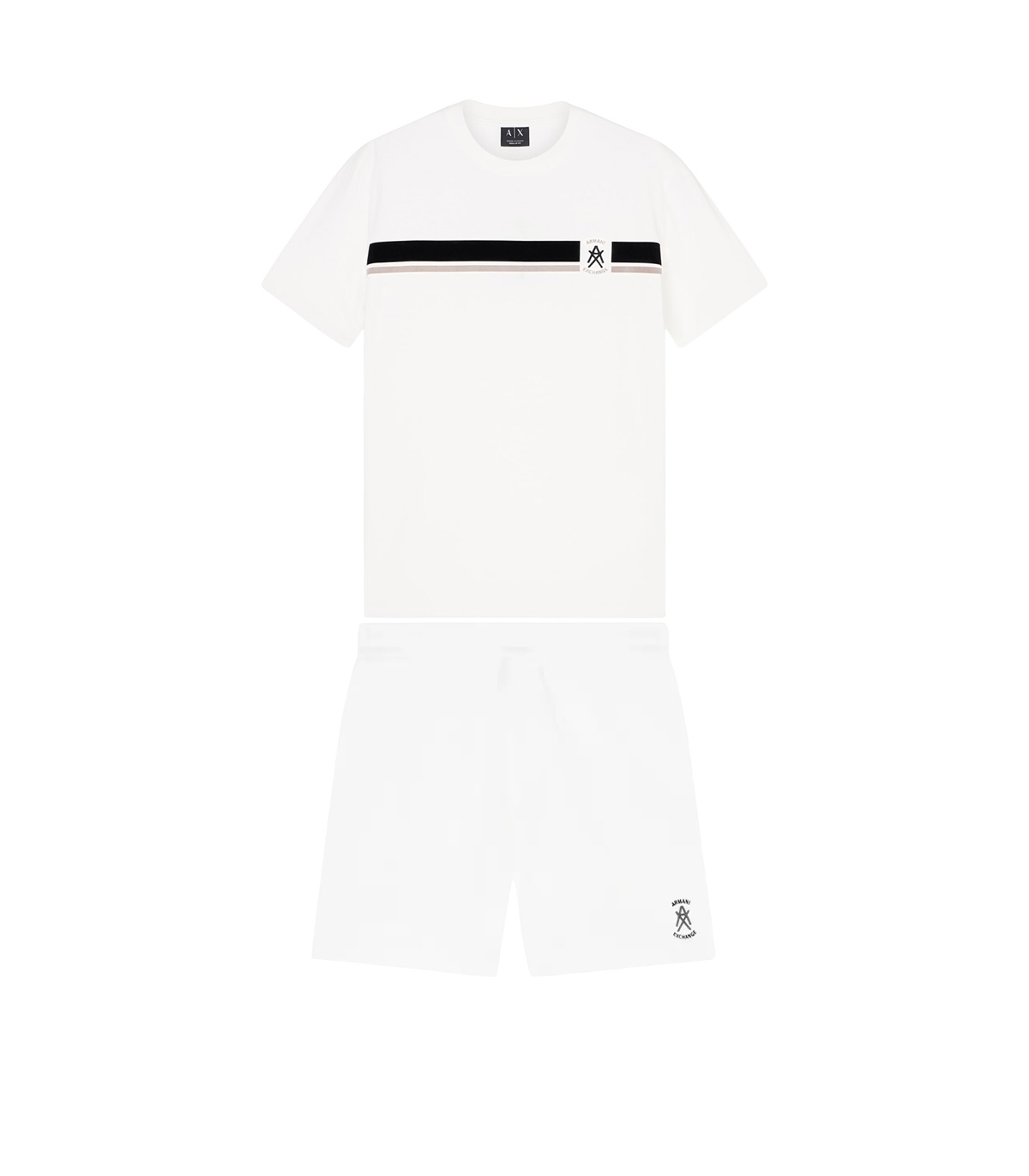 Armani Exchange - Conjunto Blanco para Hombre