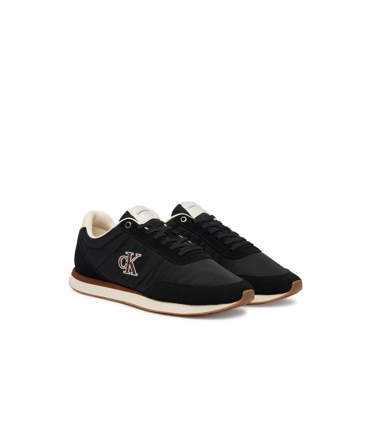 Calvin Klein - Zapatillas Negras para Hombre - Retro Runner