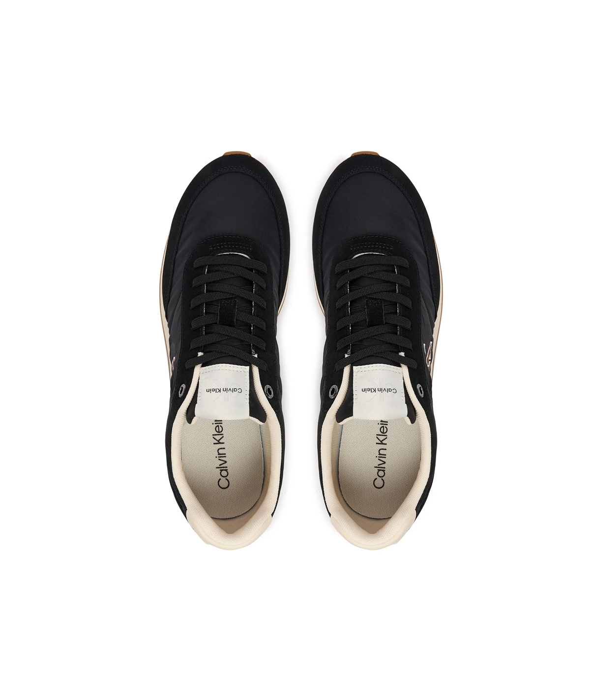 Calvin Klein - Zapatillas Negras para Hombre - Retro Runner