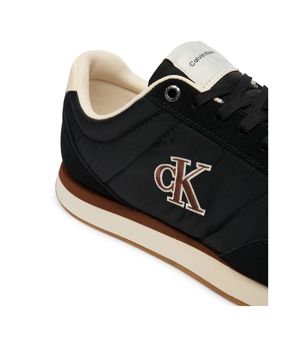 Calvin Klein - Zapatillas Negras para Hombre - Retro Runner