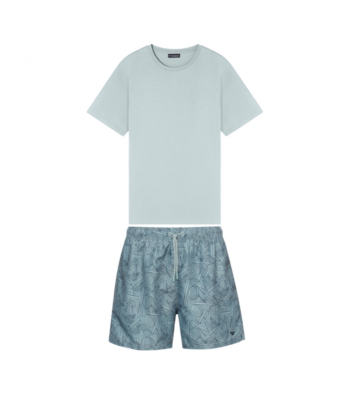 Armani Exchange - Conjunto Celeste para Hombre