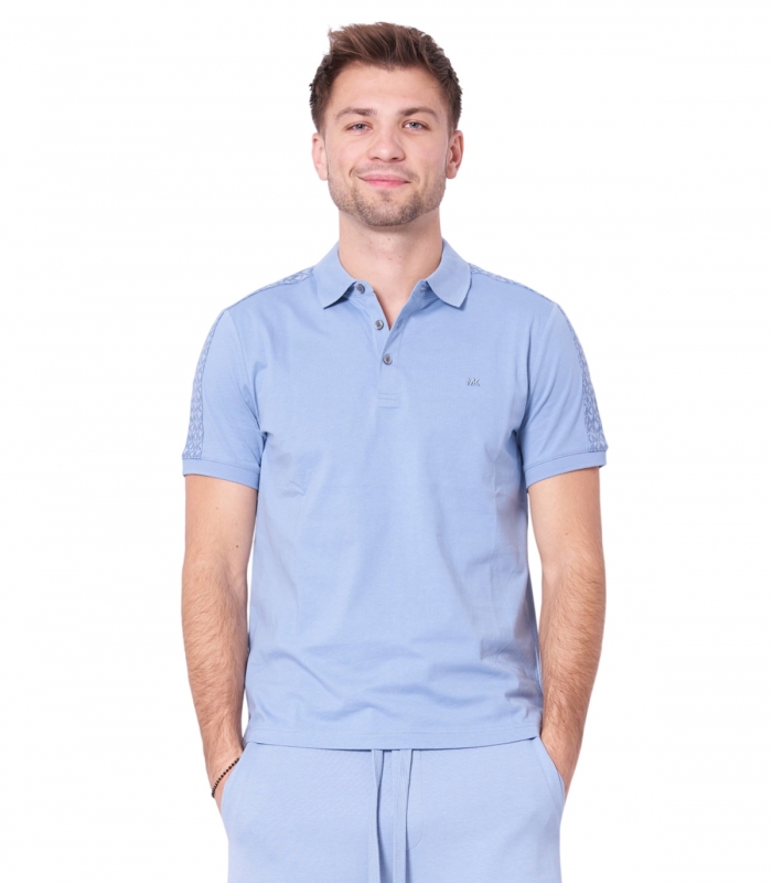 Michael Kors - Polo Celeste para Hombre