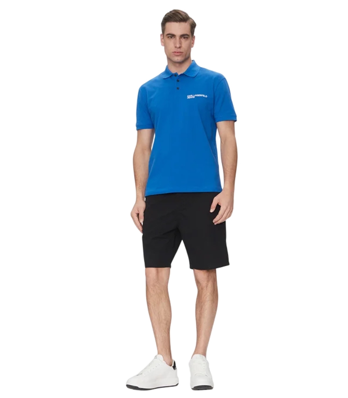 Karl Lagerfeld - Polo Azul para Hombre