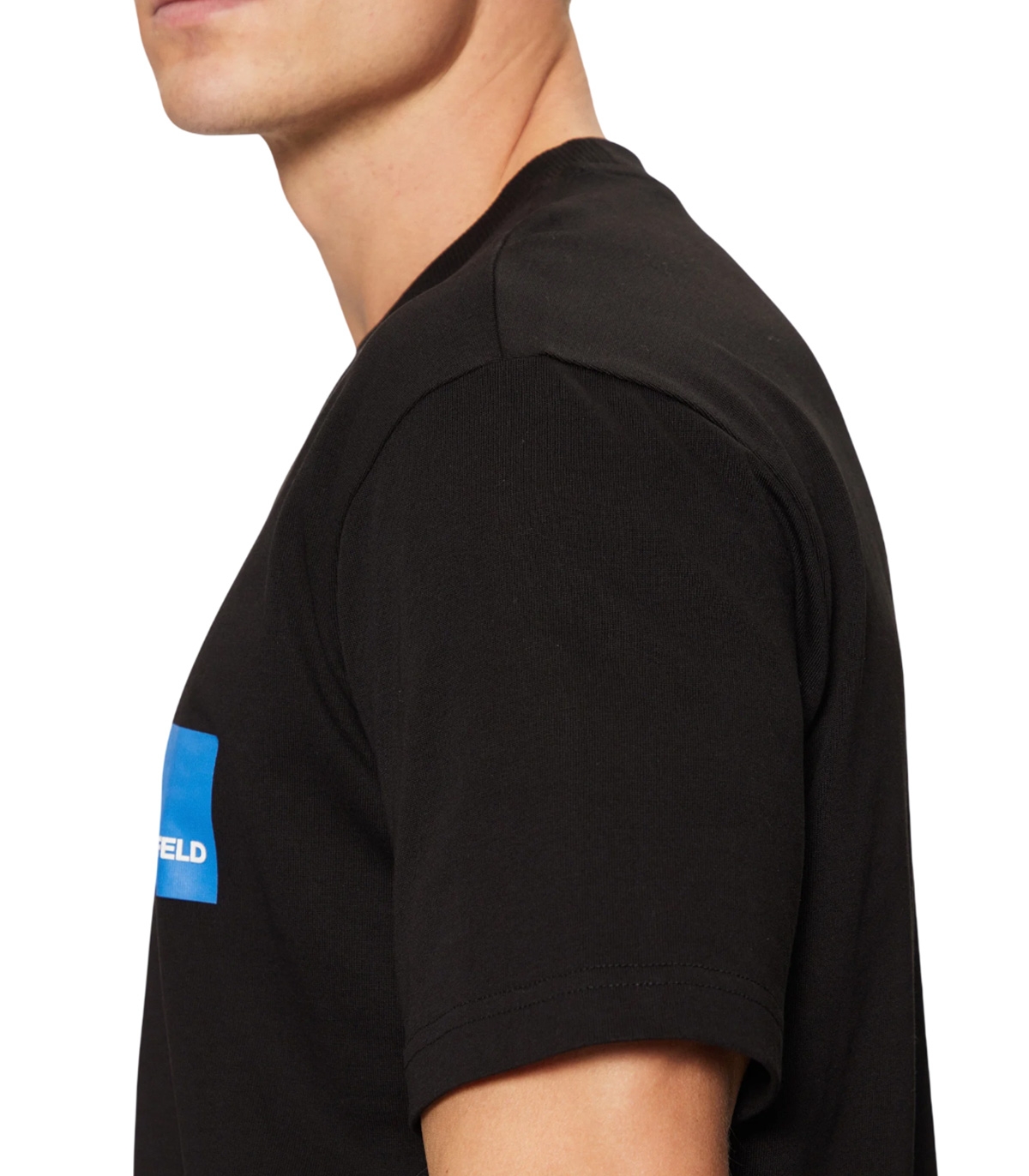 Karl Lagerfeld - Camiseta Negra para Hombre