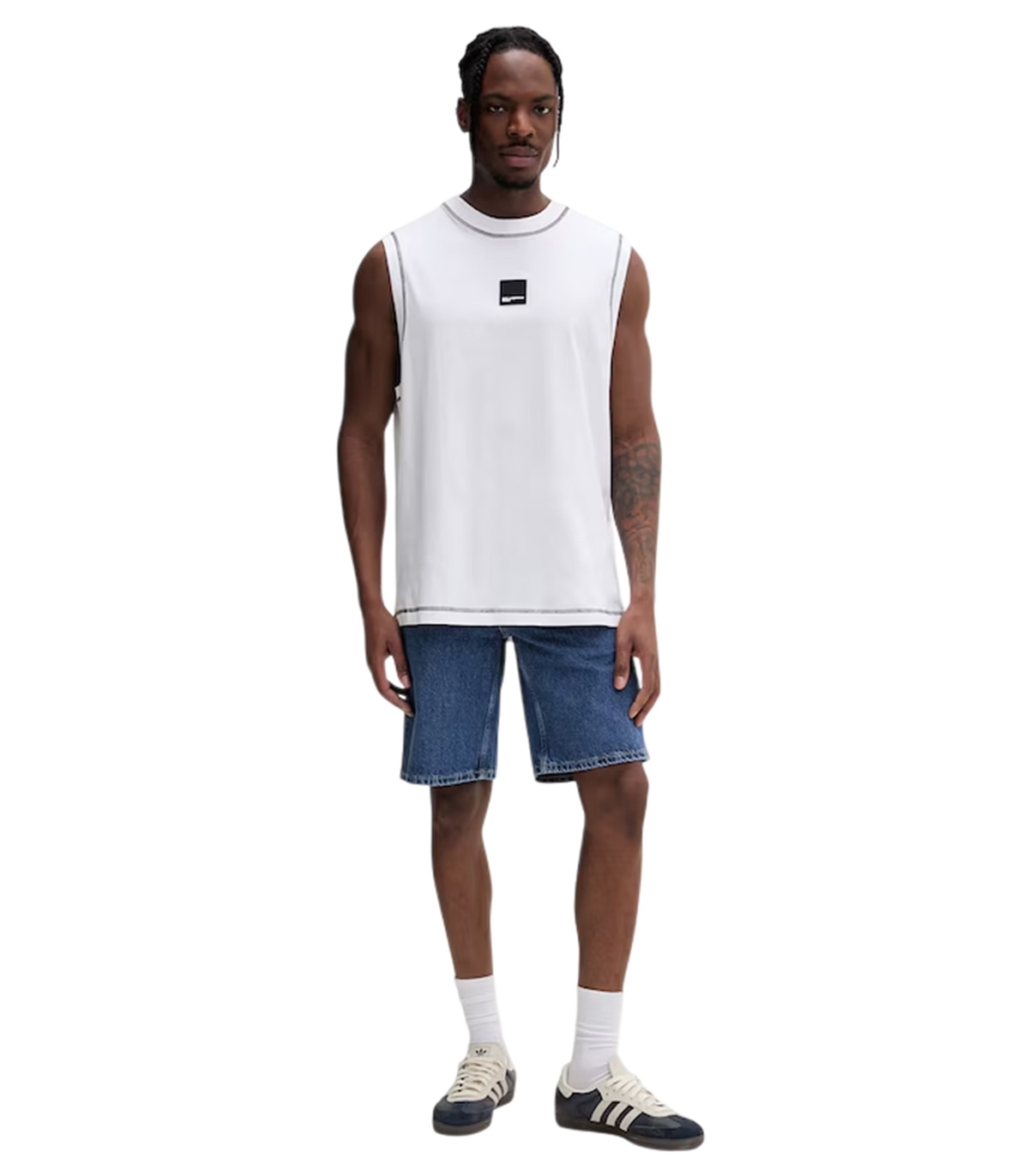 Karl Lagerfeld - Pantalones Cortos Azules para Hombre