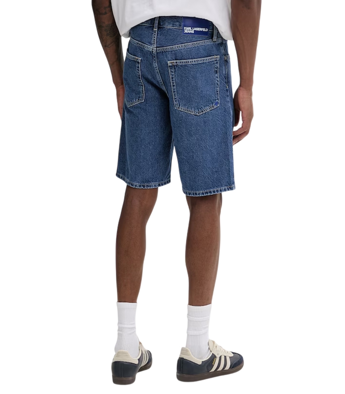 Karl Lagerfeld - Pantalones Cortos Azules para Hombre