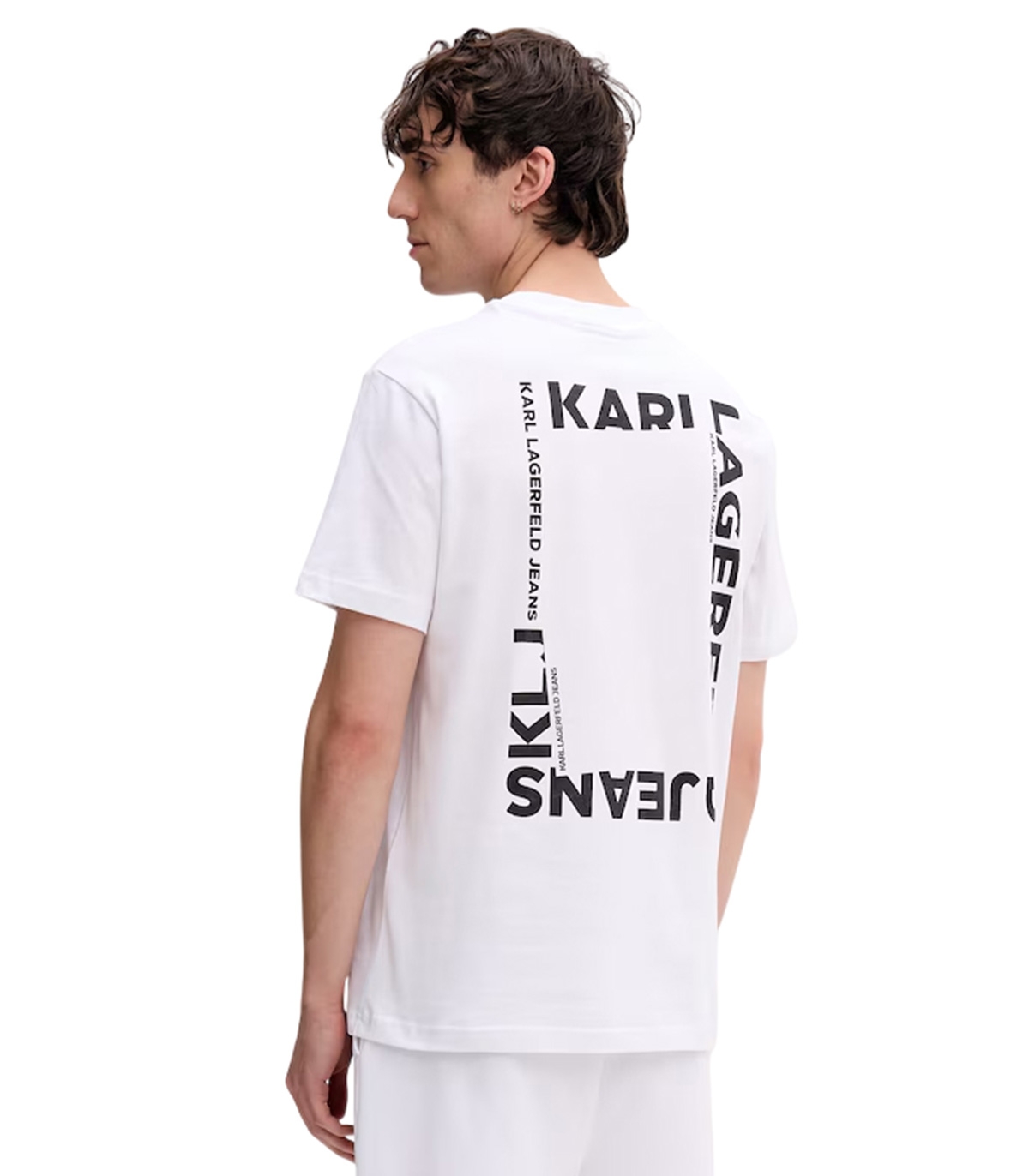 Karl Lagerfeld - Camiseta Blanca para Hombre