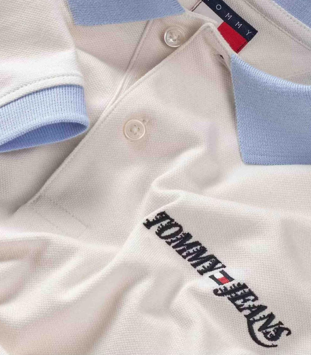 Tommy Jeans - Polo Beige para Hombre