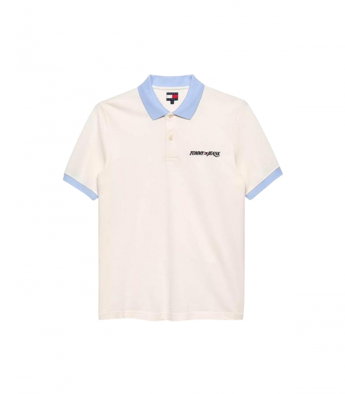 Tommy Jeans - Polo Beige para Hombre