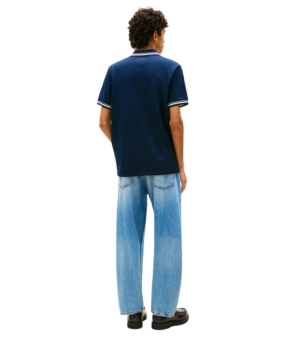 Tommy Jeans - Polo Azul Marino para Hombre