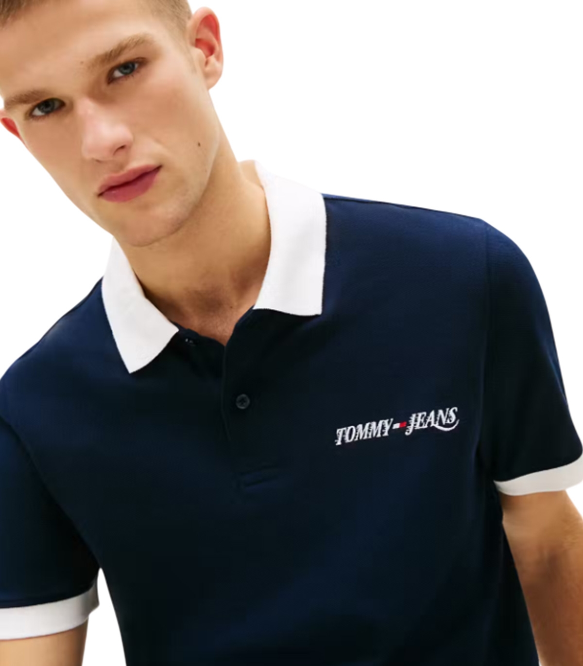 Tommy Jeans - Polo Azul Marino para Hombre