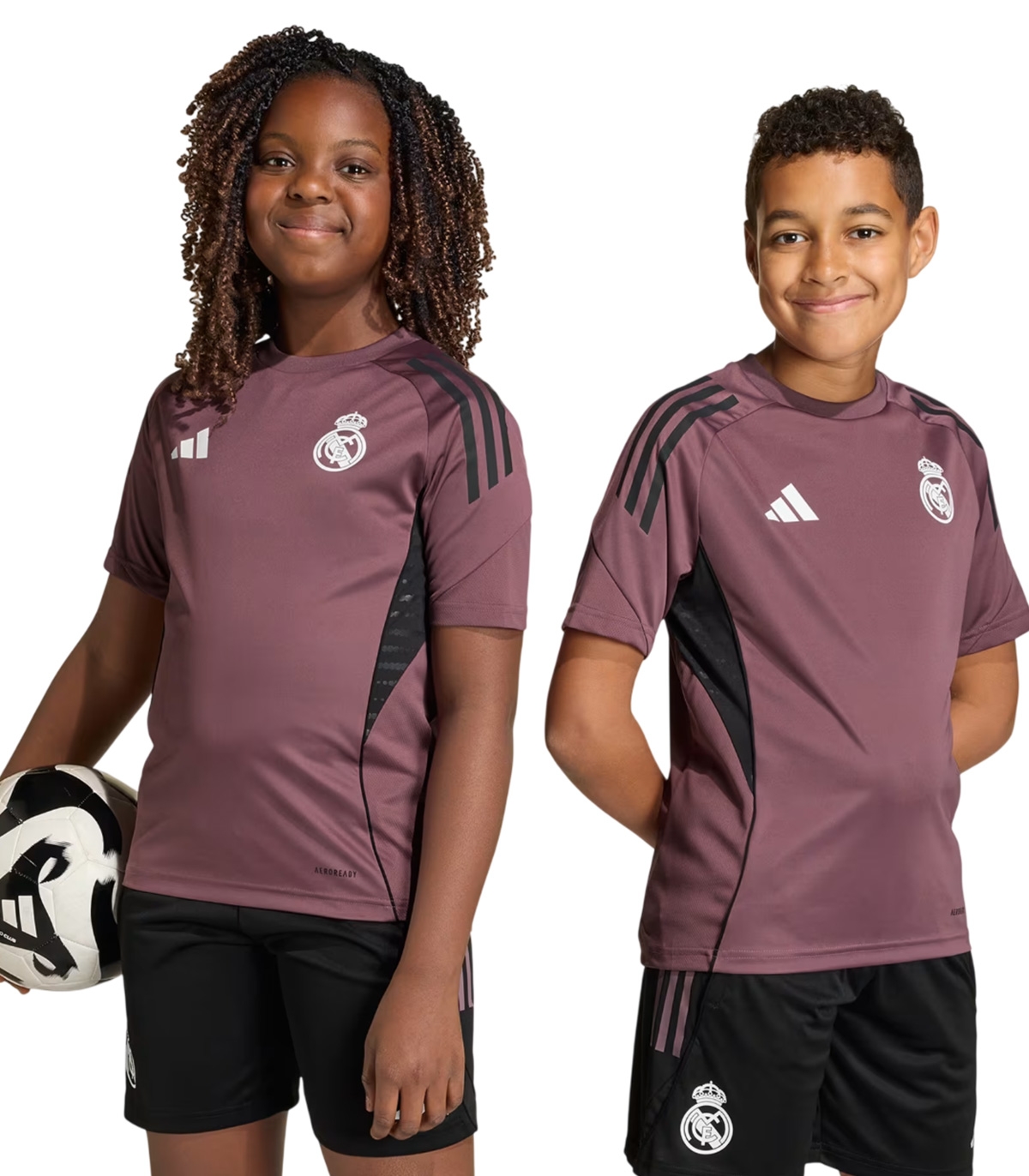 Adidas - Camiseta Morada para Niño - Real Madrid 26