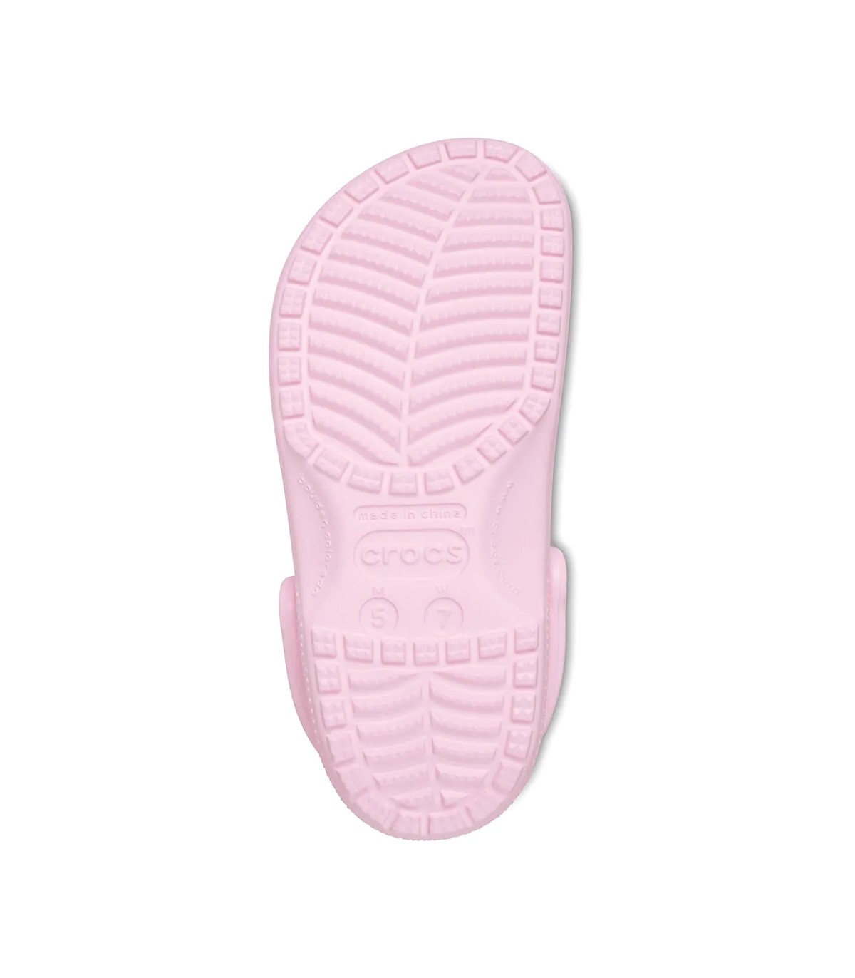 Crocs - Chanclas Rosas para Mujer - Classic Log K
