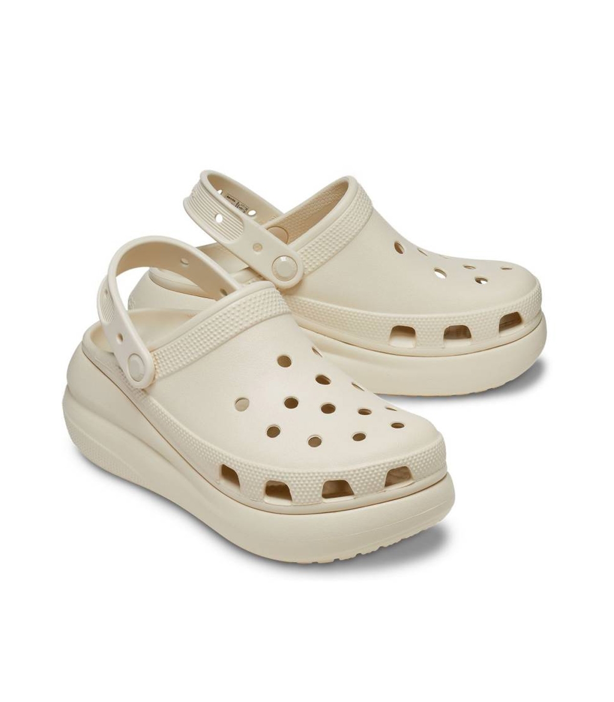 Crocs - Chanclas Beige para Mujer