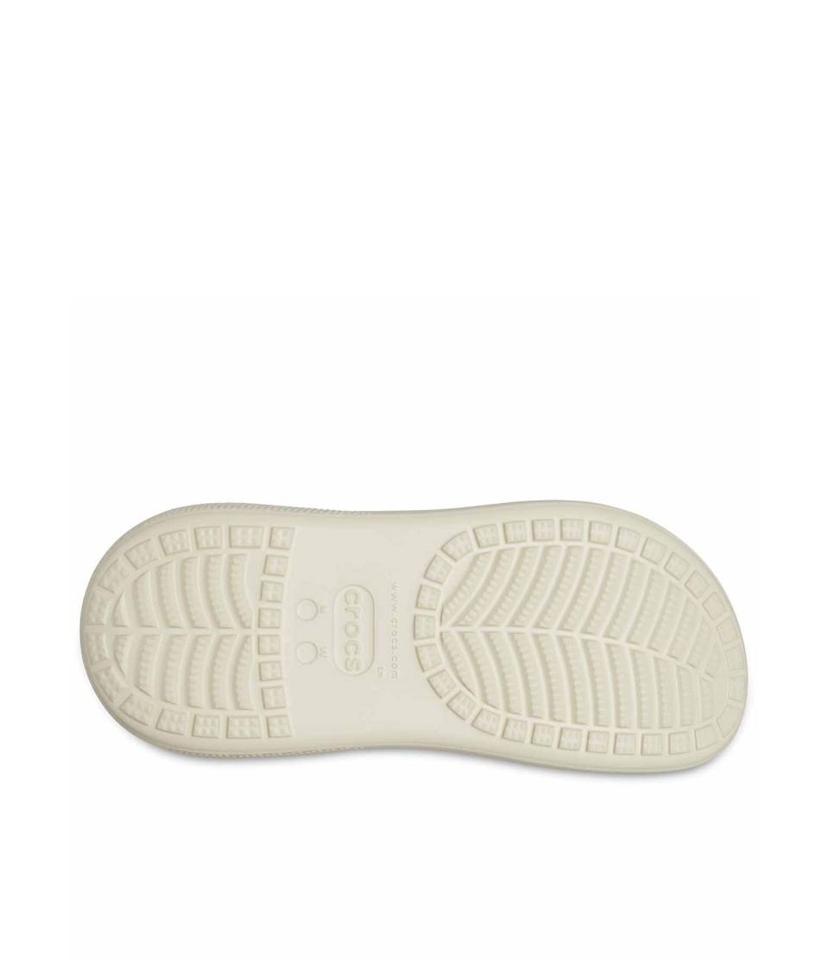 Crocs - Chanclas Beige para Mujer