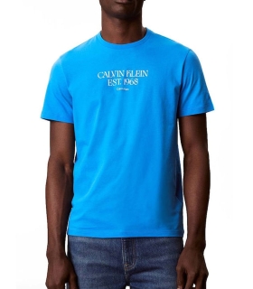Calvin Klein - Camiseta Azul para Hombre - French Blue